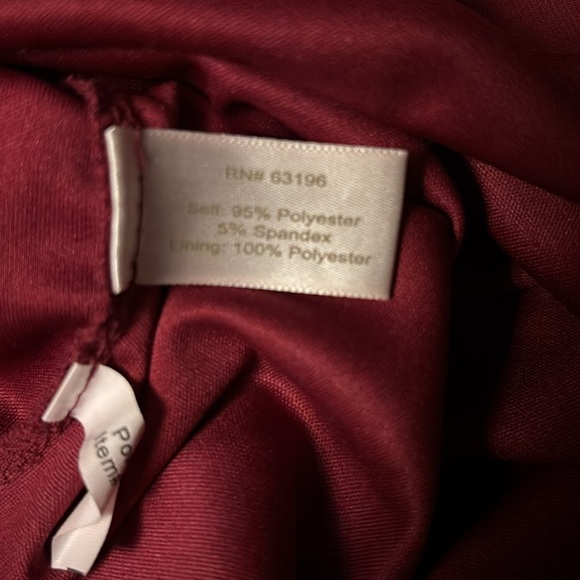 Boston Proper Red Sheath Cocktail Dress Size 6 - Picture 5 of 8